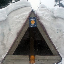 Snowshowing at Snoqualmie Pass