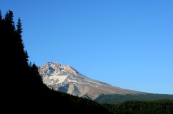 While driving to Leavenworth we snapped a photo of Mount Hood