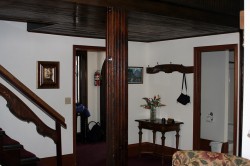 Inside the Alte Kapelle suite at the Pension Anna