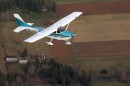 Formation Flying and Photos of N34SR