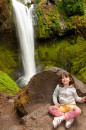 Daughter by Falls Creek Falls
